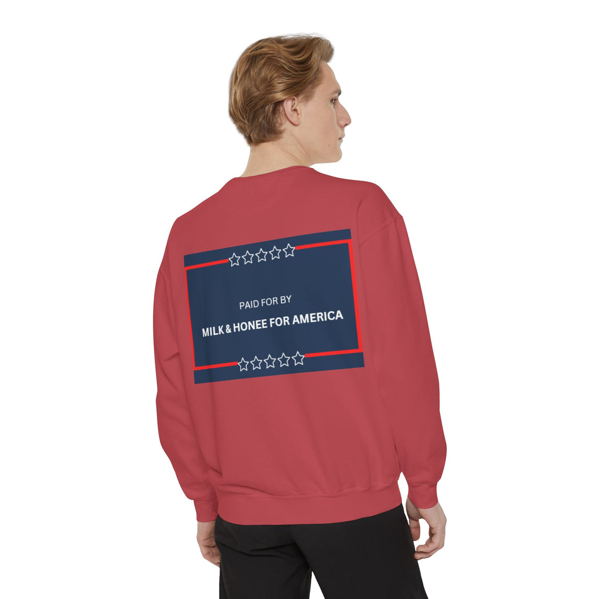 FAFO 2026 Sweatshirt — Political Parody Crewneck (Milk & Honee for America)
