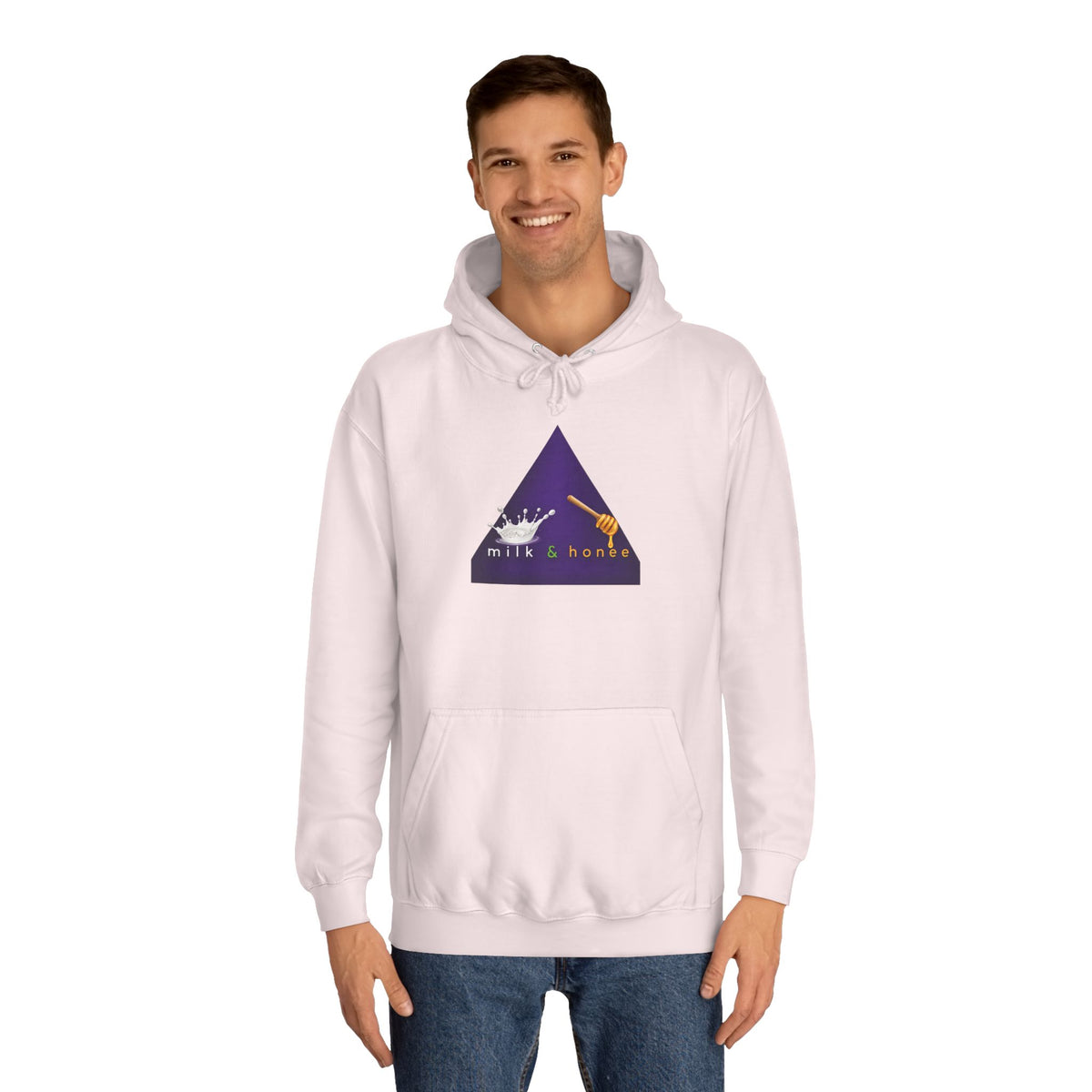"Rich Sweet Thick" Graphic College Pullover
