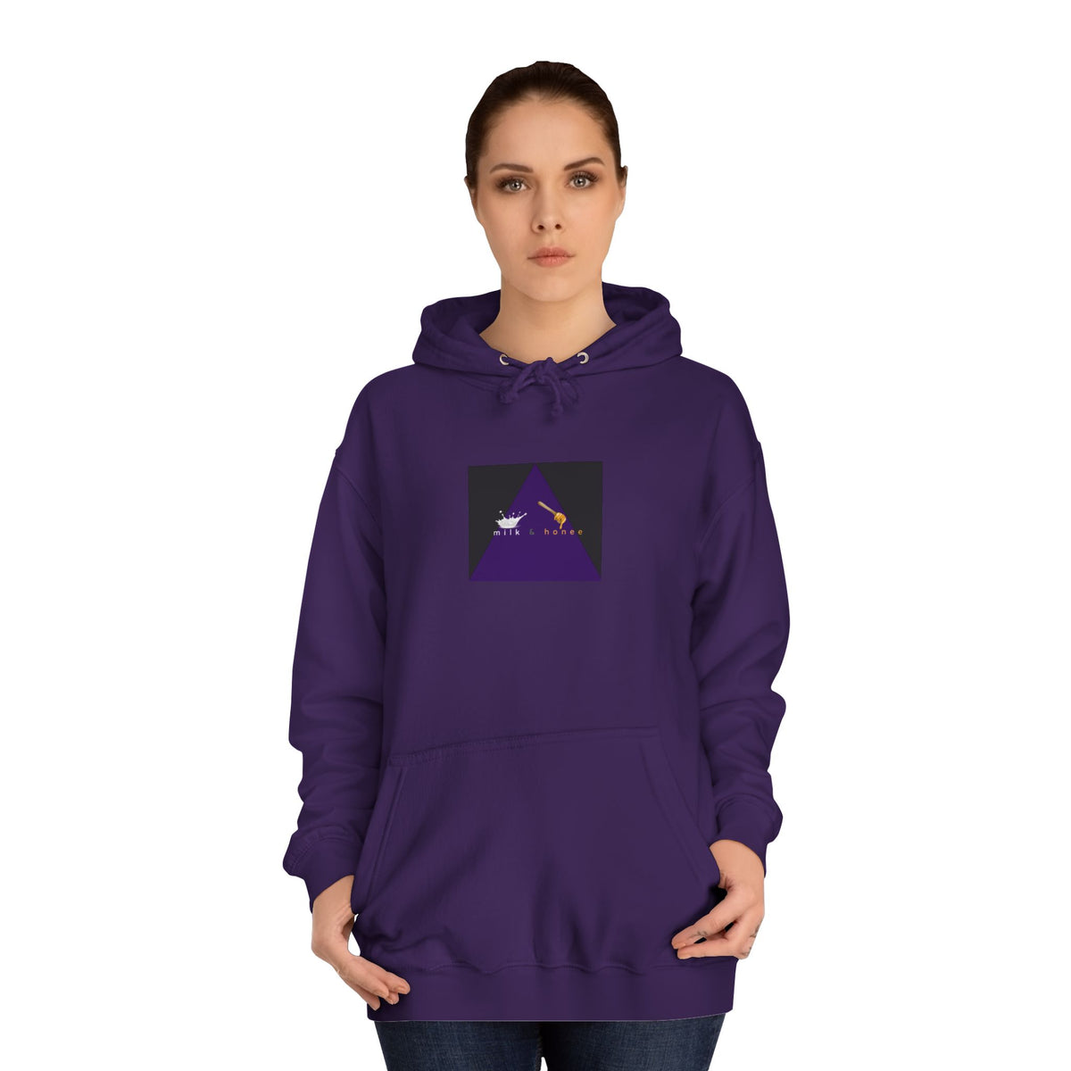 "Rich Sweet Thick" Graphic College Pullover