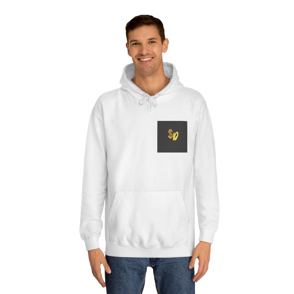 College Hoodie — Retro 'Kiss' Graphic Pullover