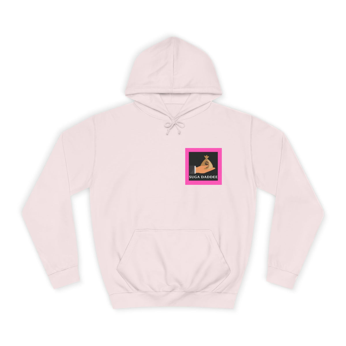 College Hoodie — Retro Neon 'Brozart' Graphic Pullover