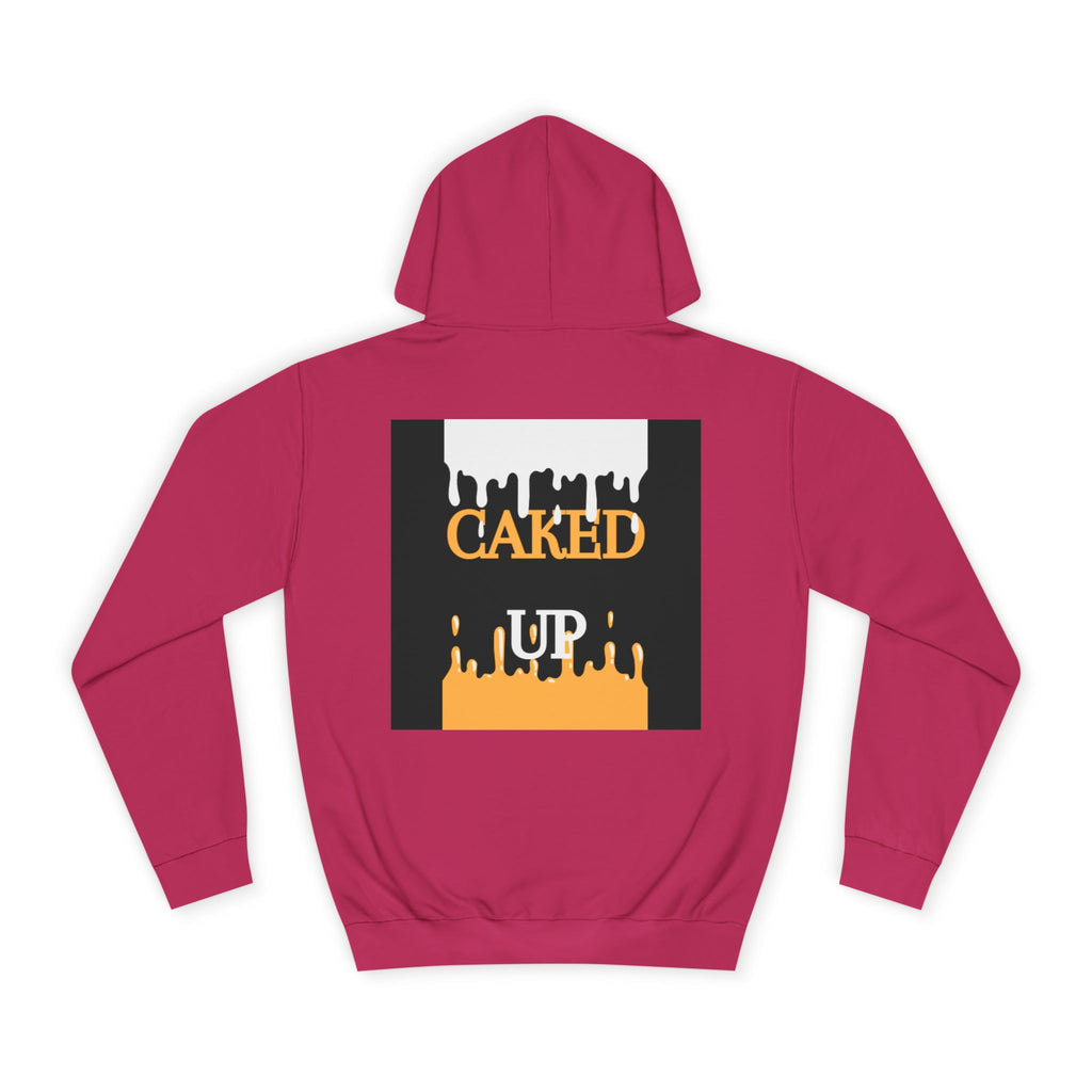 M&H Hoodie — "Caked Up" Graphic College Pullover