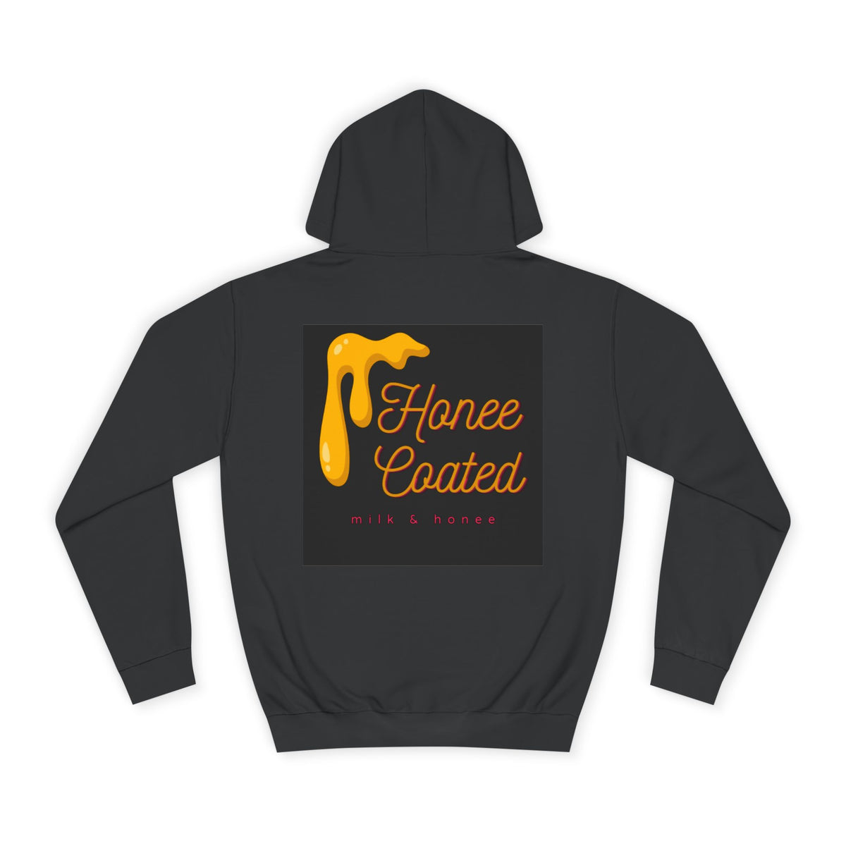 M&H Hoodie — "Honee Coated" Graphic College Pullover