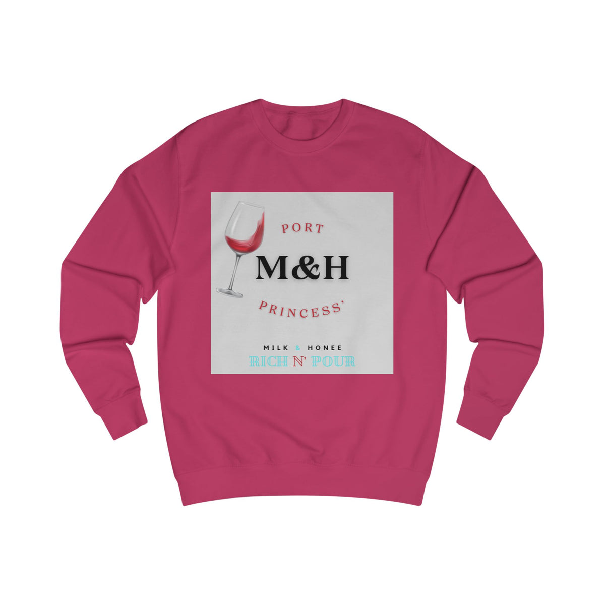 "M&H" Princess Sweatshirt — Port Milk N' Honee Crewneck