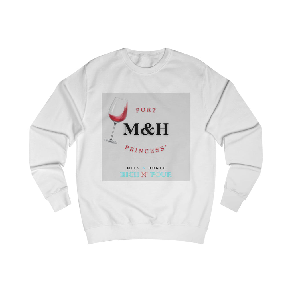 "M&H" Princess Sweatshirt — Port Milk N' Honee Crewneck