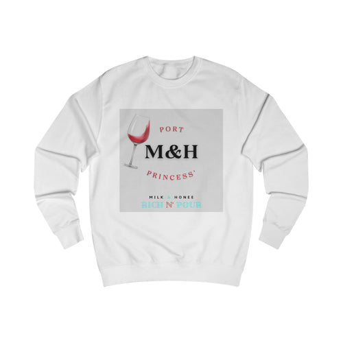 "M&H" Princess Sweatshirt — Port Milk N' Honee Crewneck
