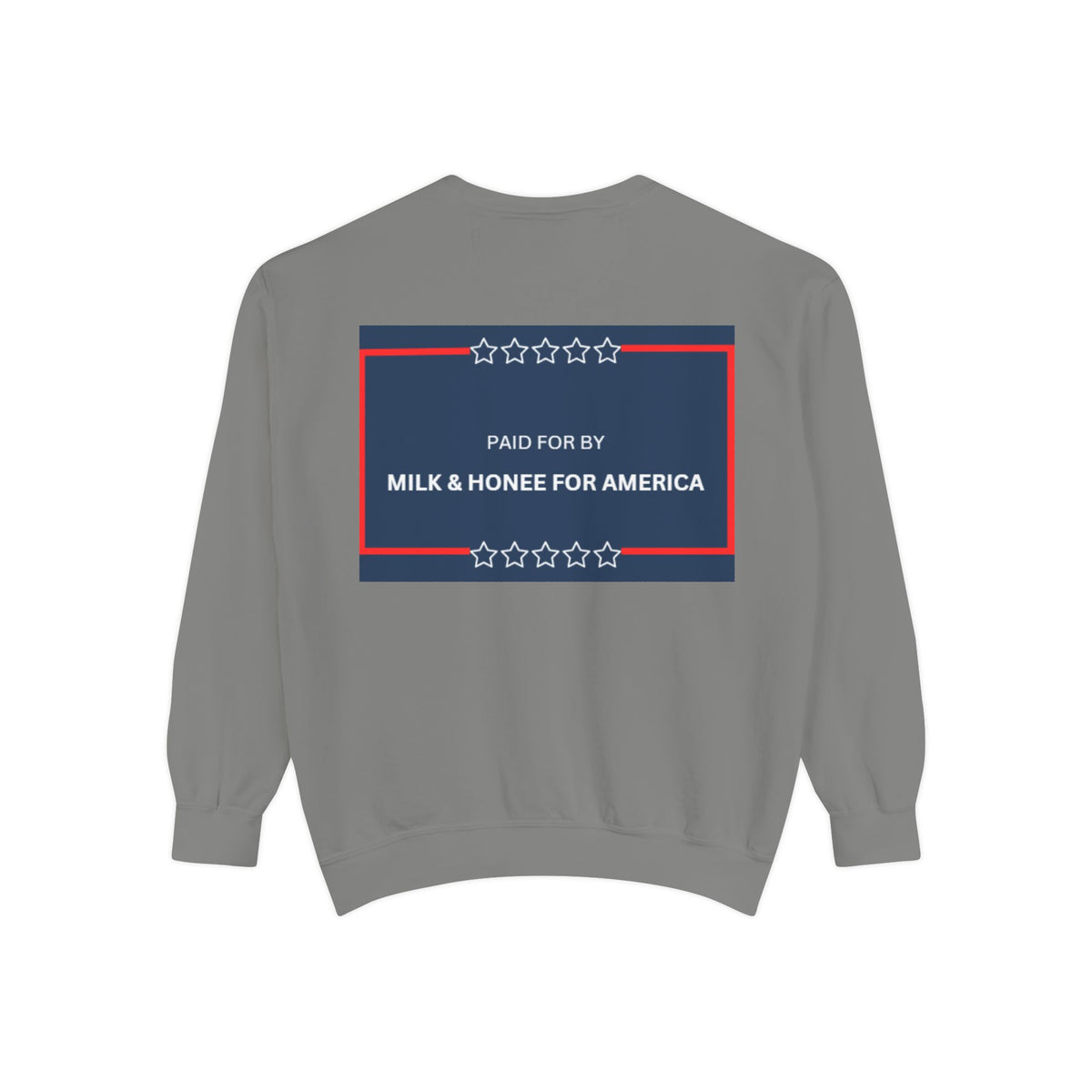 FAFO 2026 Sweatshirt — Political Parody Crewneck (Milk & Honee for America)