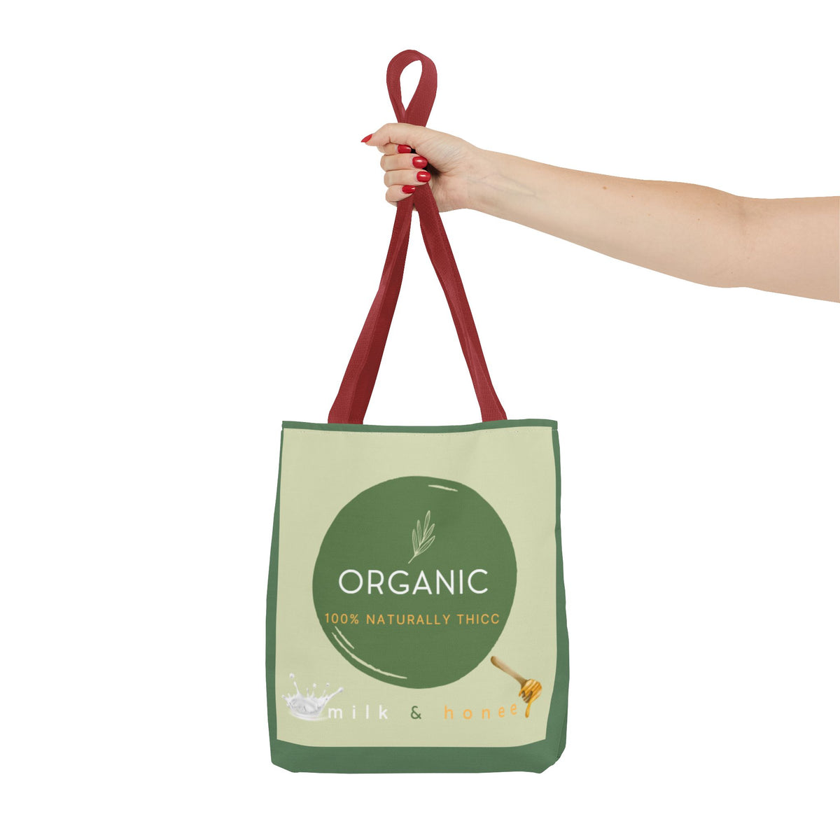 ALT Organic Milk & Honee Tote Bag — Natural, Eco-Friendly Market Tote
