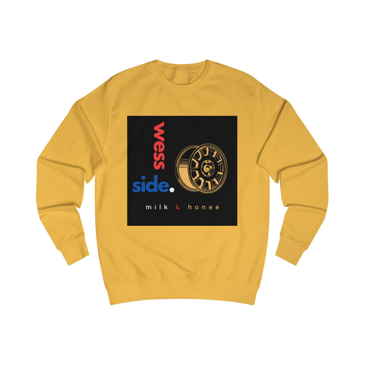 Wess Side Milk & Honee Crewneck Sweatshirt