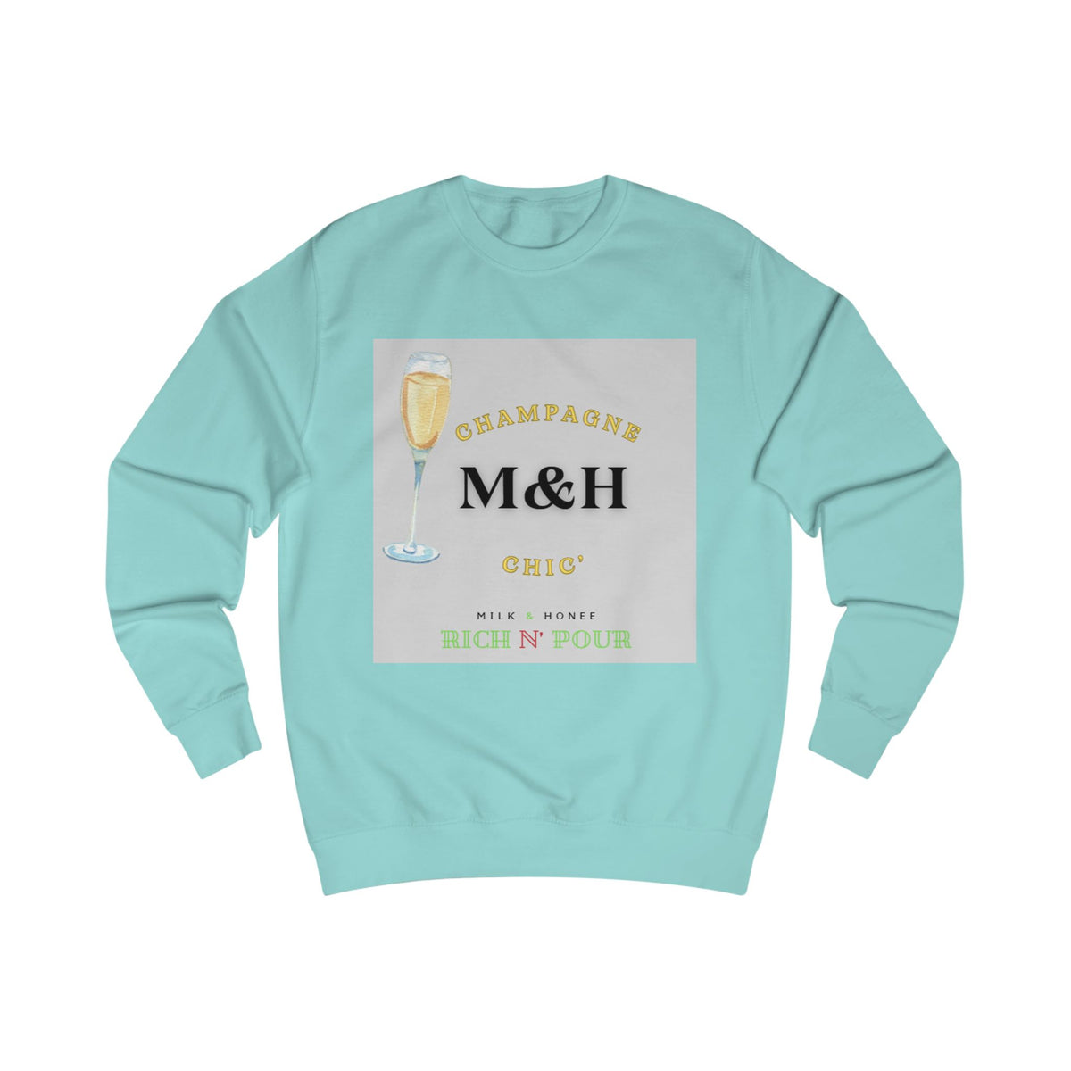 Champagne M&H Cheers Design - Sweatshirt
