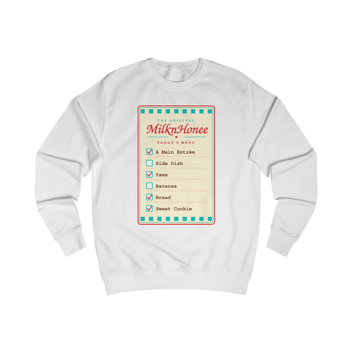 Order Up w Cream Sweatshirt