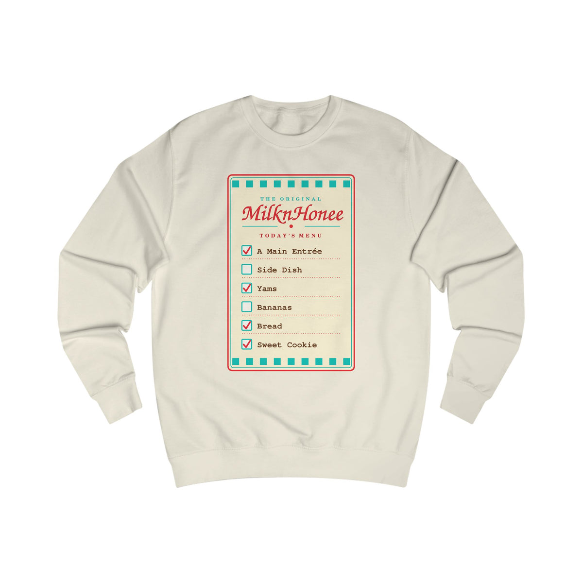 Order Up w Cream Sweatshirt