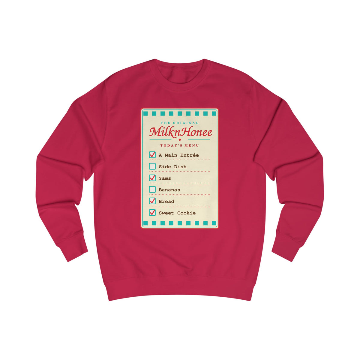 Order Up w Cream Sweatshirt