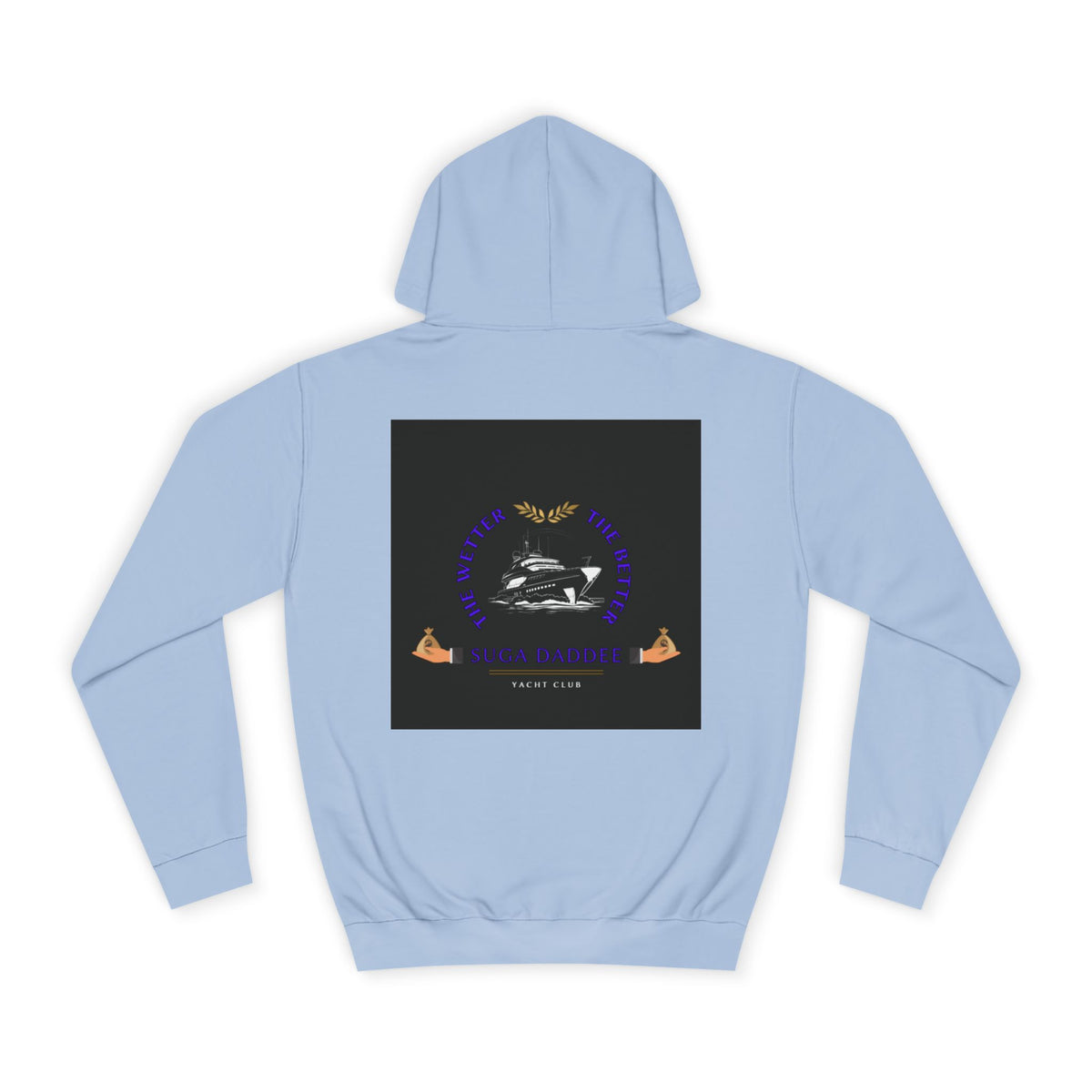 College Hoodie — Retro 'Yacht Club' Graphic Pullover