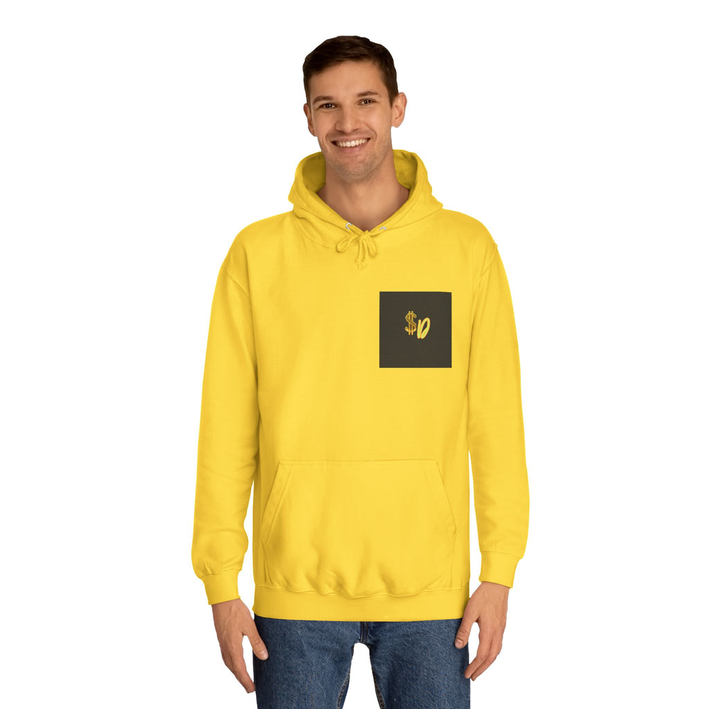 College Hoodie — Retro 'Kiss' Graphic Pullover