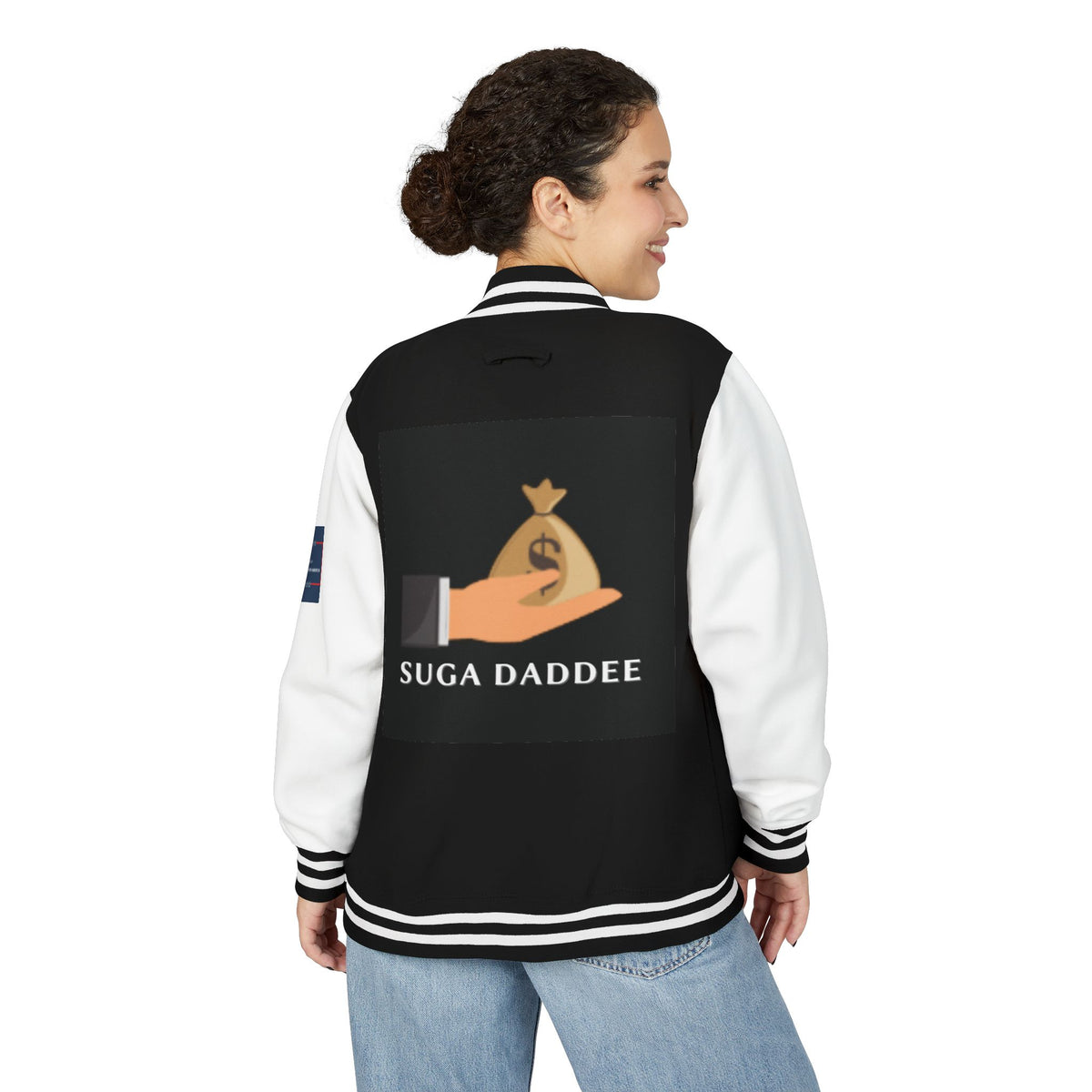 Letterman Jacket -SD Logo 2027 Varsity Style Red & White