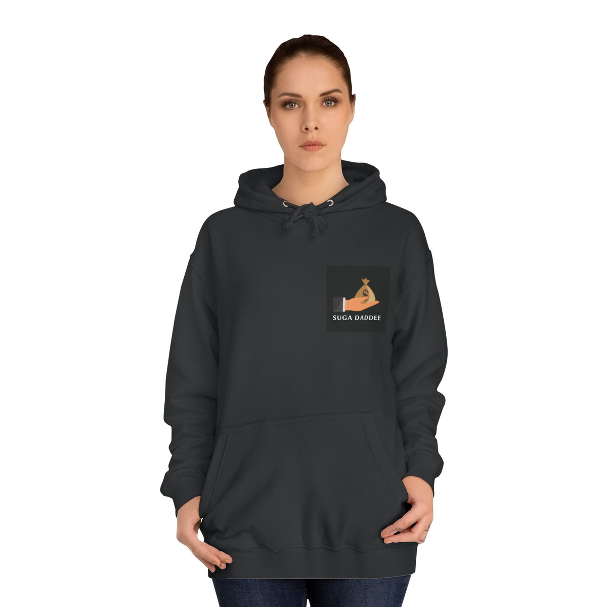 College Hoodie — Retro 'Daddees Homme' Graphic Pullover