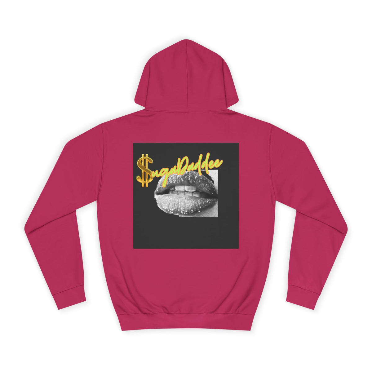College Hoodie — Retro 'Kiss' Graphic Pullover