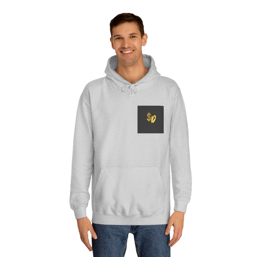 College Hoodie — Retro 'Kiss' Graphic Pullover