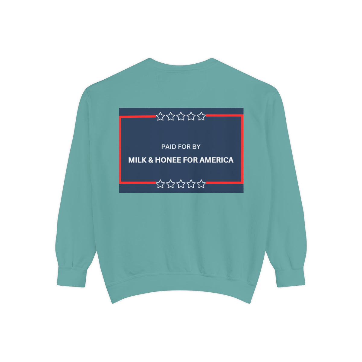 FAFO 2026 Sweatshirt — Political Parody Crewneck (Milk & Honee for America)