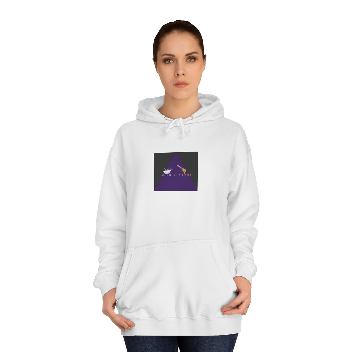 "Rich Sweet Thick" Graphic College Pullover