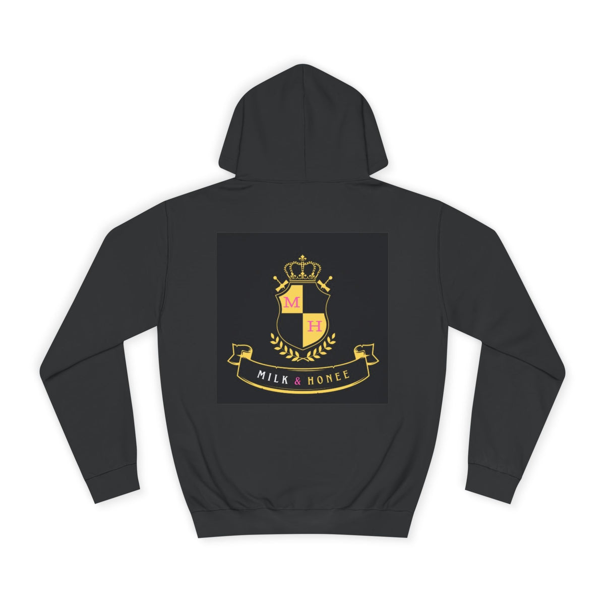M&H Hoodie — "QUEEN'S CREST" Graphic College Pullover