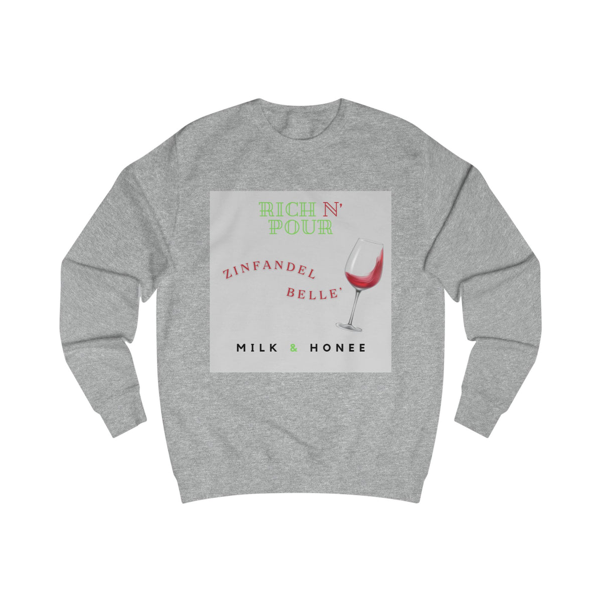 Fine Wine Zinfandel 2 Sweatshirt — Bulle Design