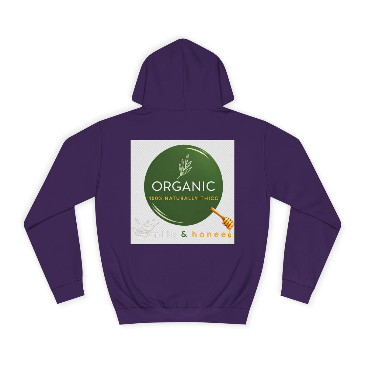 M&H Hoodie — "Thicc" Graphic College Pullover
