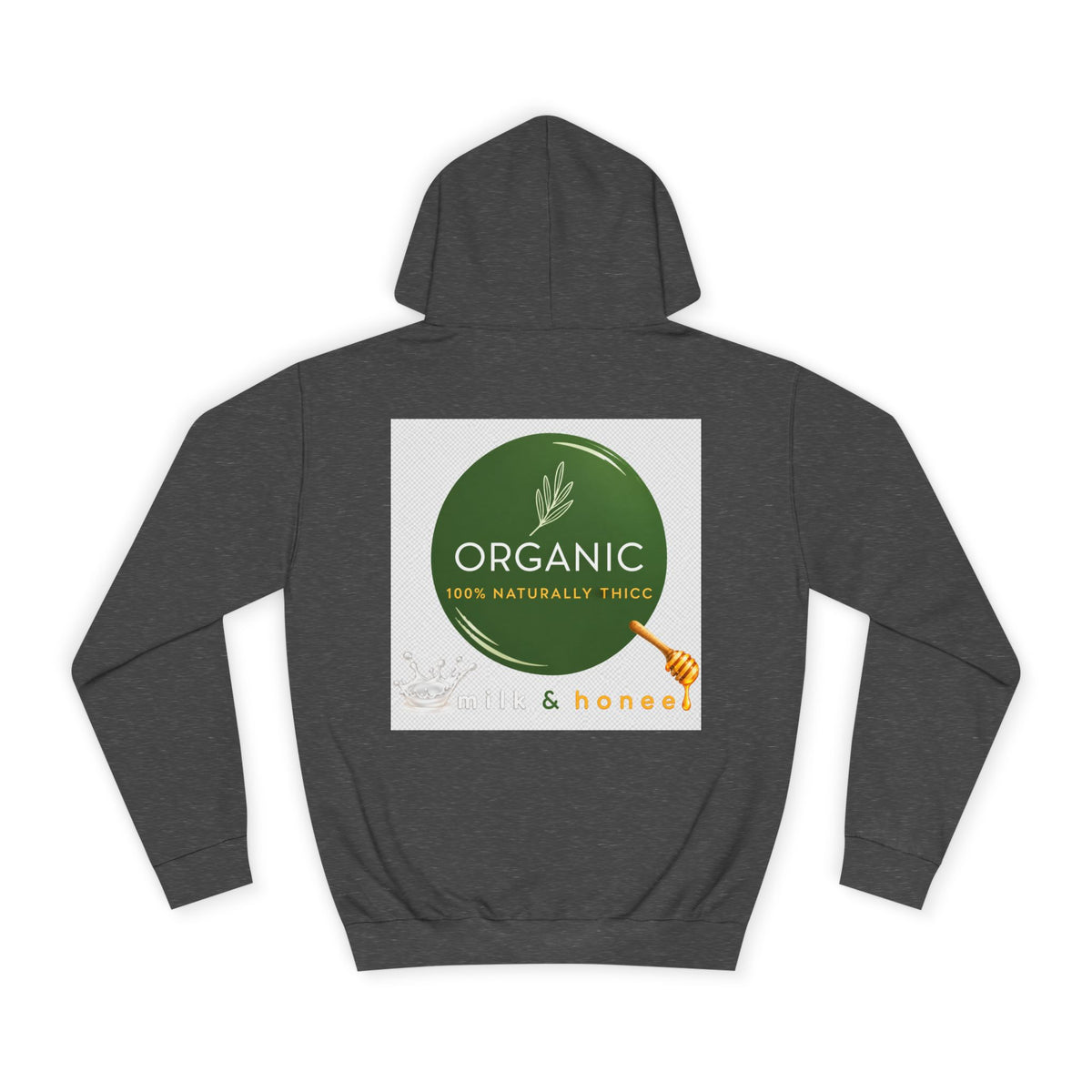 M&H Hoodie — "Thicc" Graphic College Pullover
