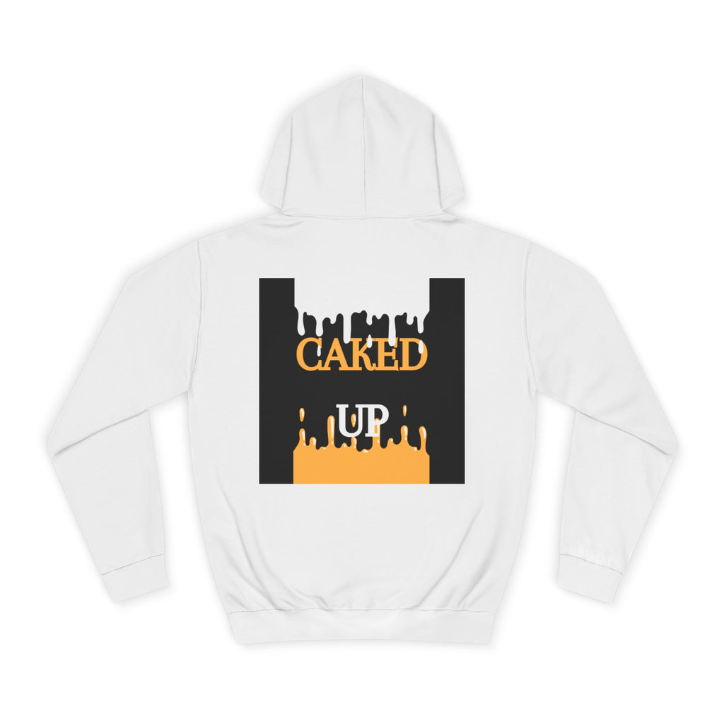 M&H Hoodie — "Caked Up" Graphic College Pullover