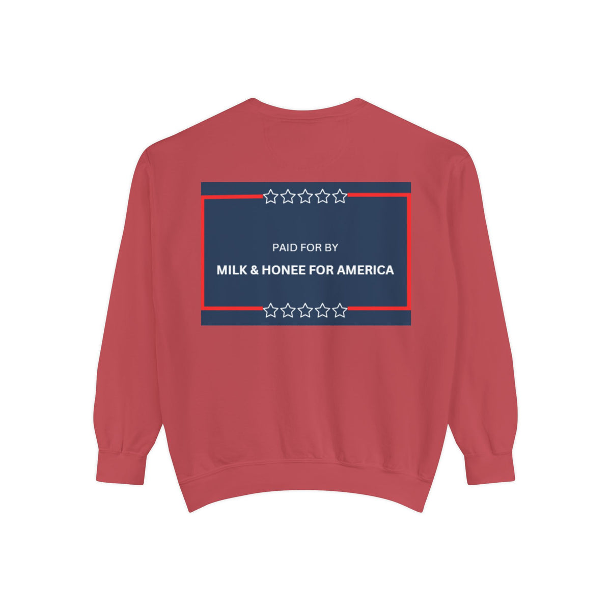 FAFO 2026 Sweatshirt — Political Parody Crewneck (Milk & Honee for America)