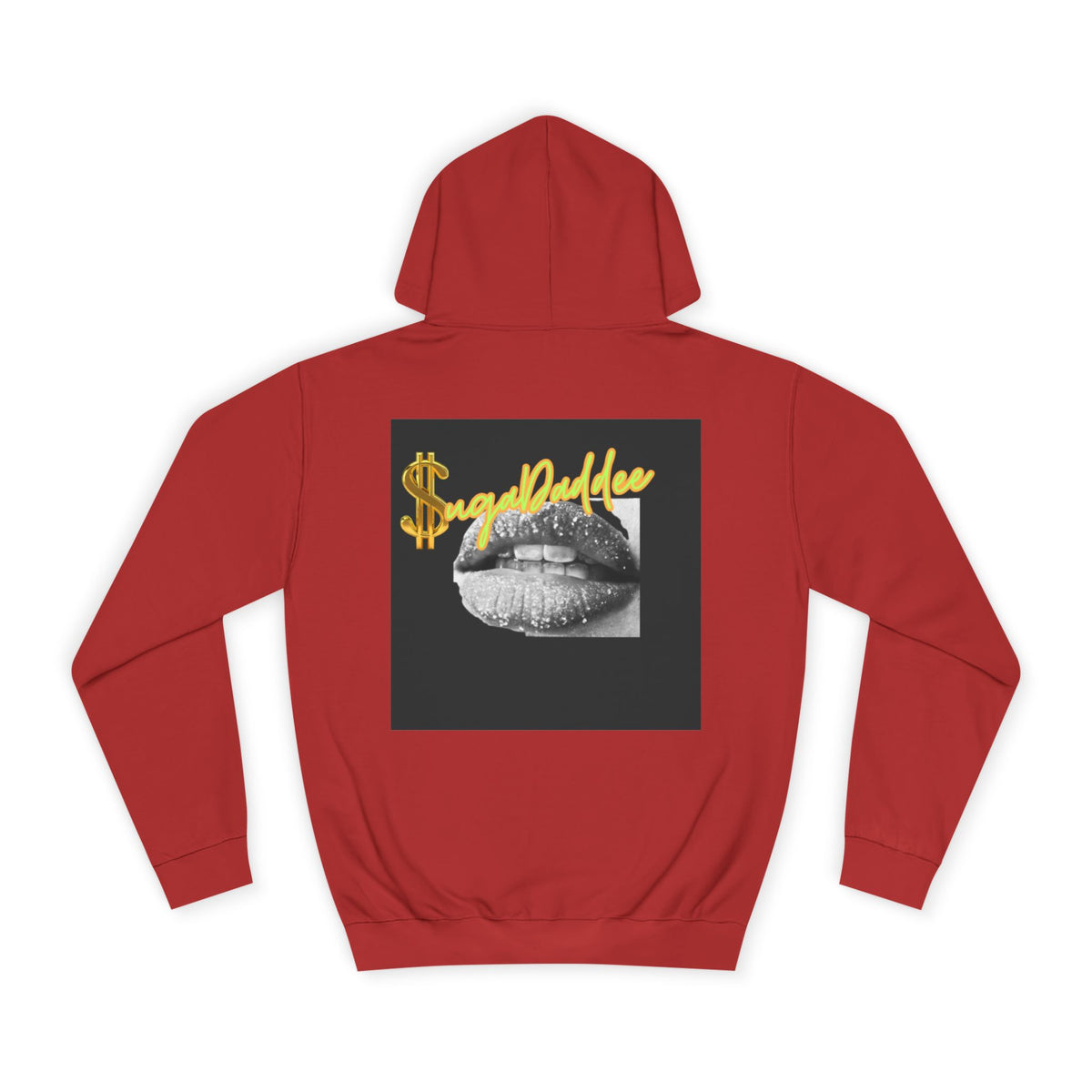 College Hoodie — Retro 'Kiss' Graphic Pullover