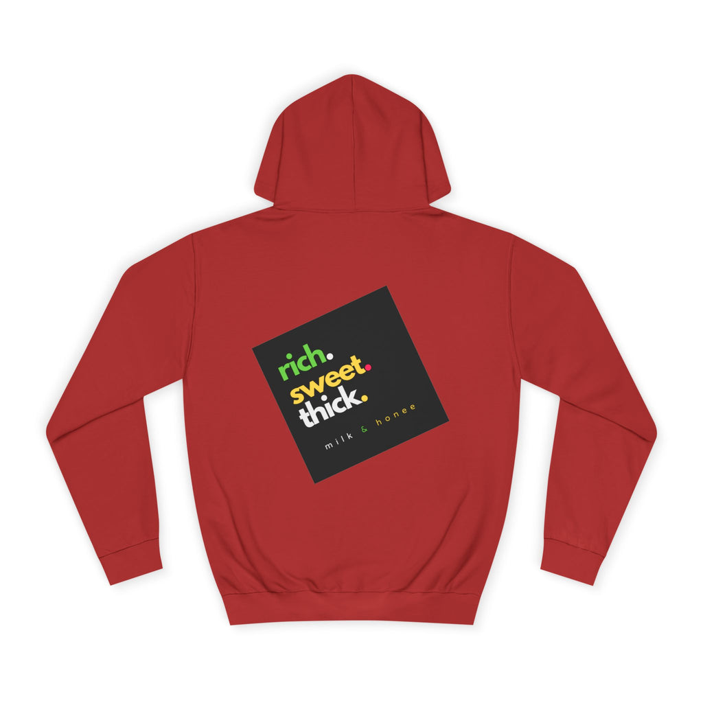 "Rich Sweet Thick" Graphic College Pullover
