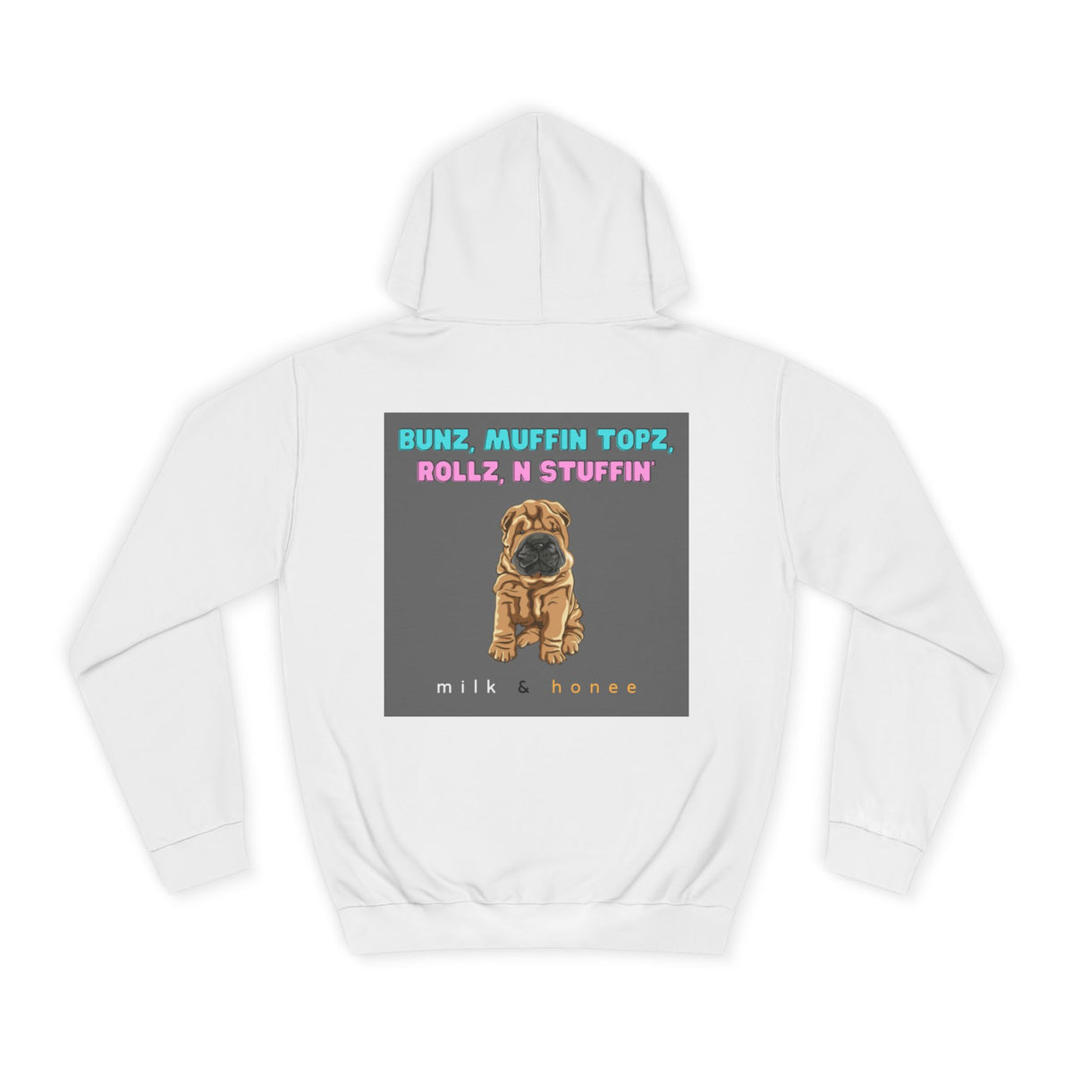 M&H Hoodie — "Muffin Topz" Graphic College Pullover