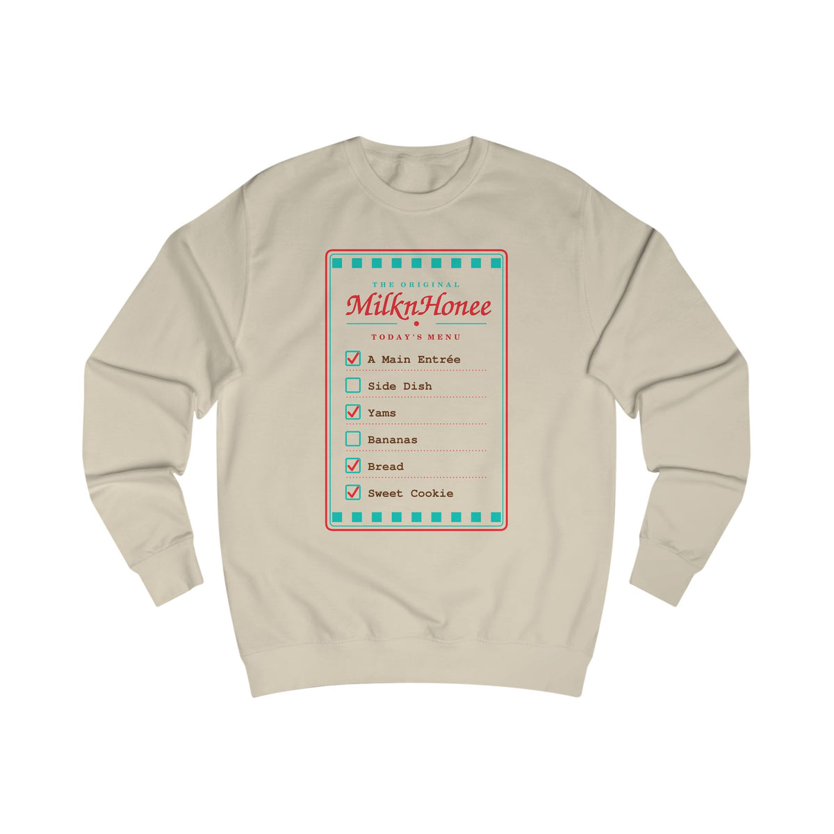 Order Up Sweatshirt —Cozy Dessert Graphic