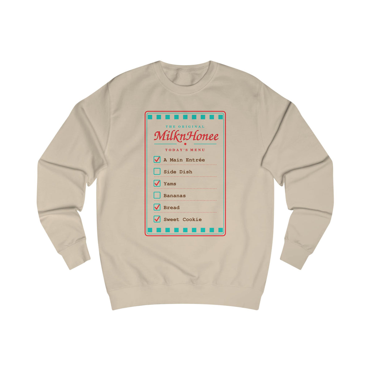 Order Up Sweatshirt —Cozy Dessert Graphic