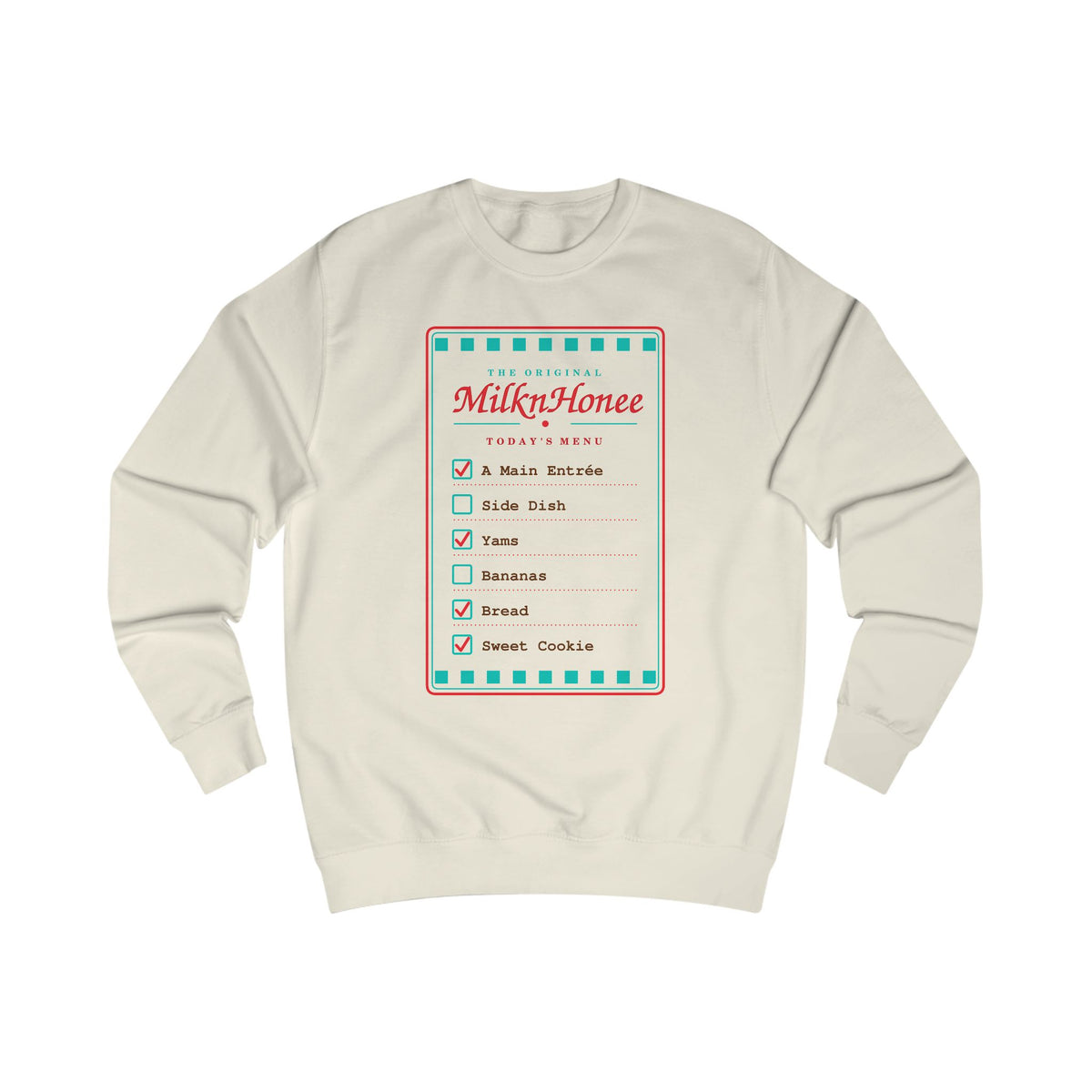 Order Up Sweatshirt —Cozy Dessert Graphic