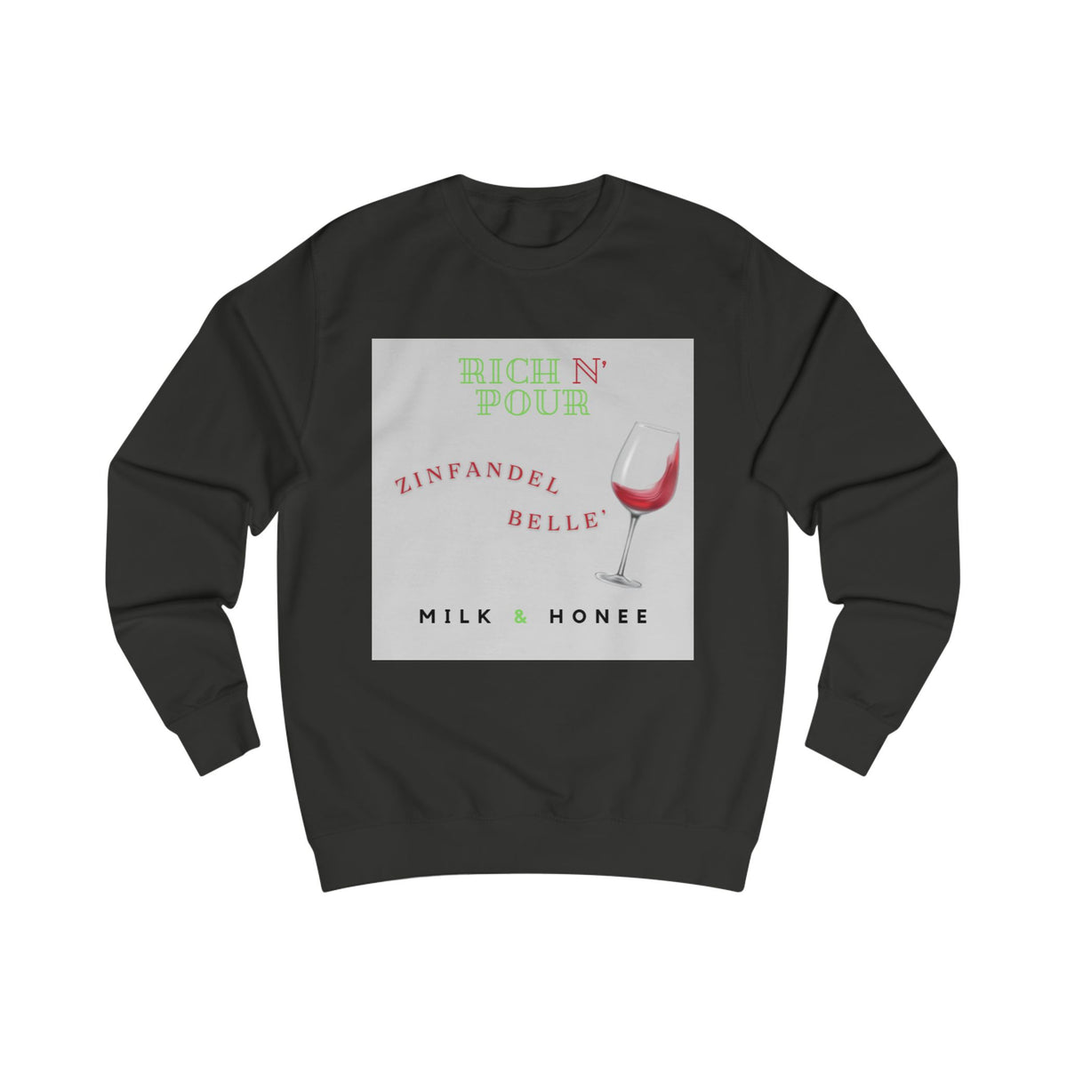 Fine Wine Zinfandel 2 Sweatshirt — Bulle Design