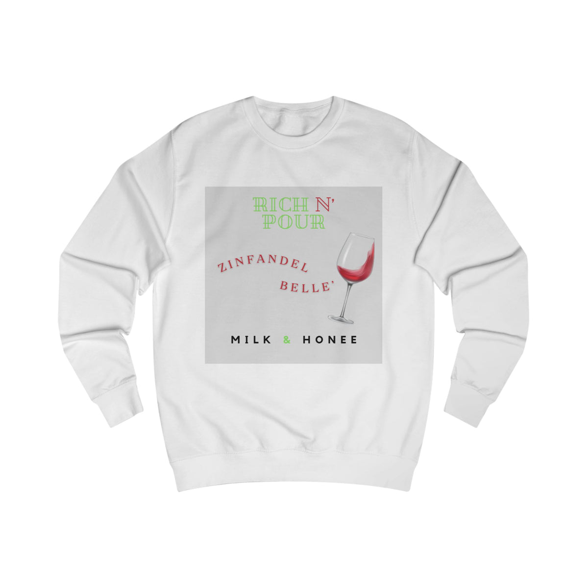 Fine Wine Zinfandel 2 Sweatshirt — Bulle Design