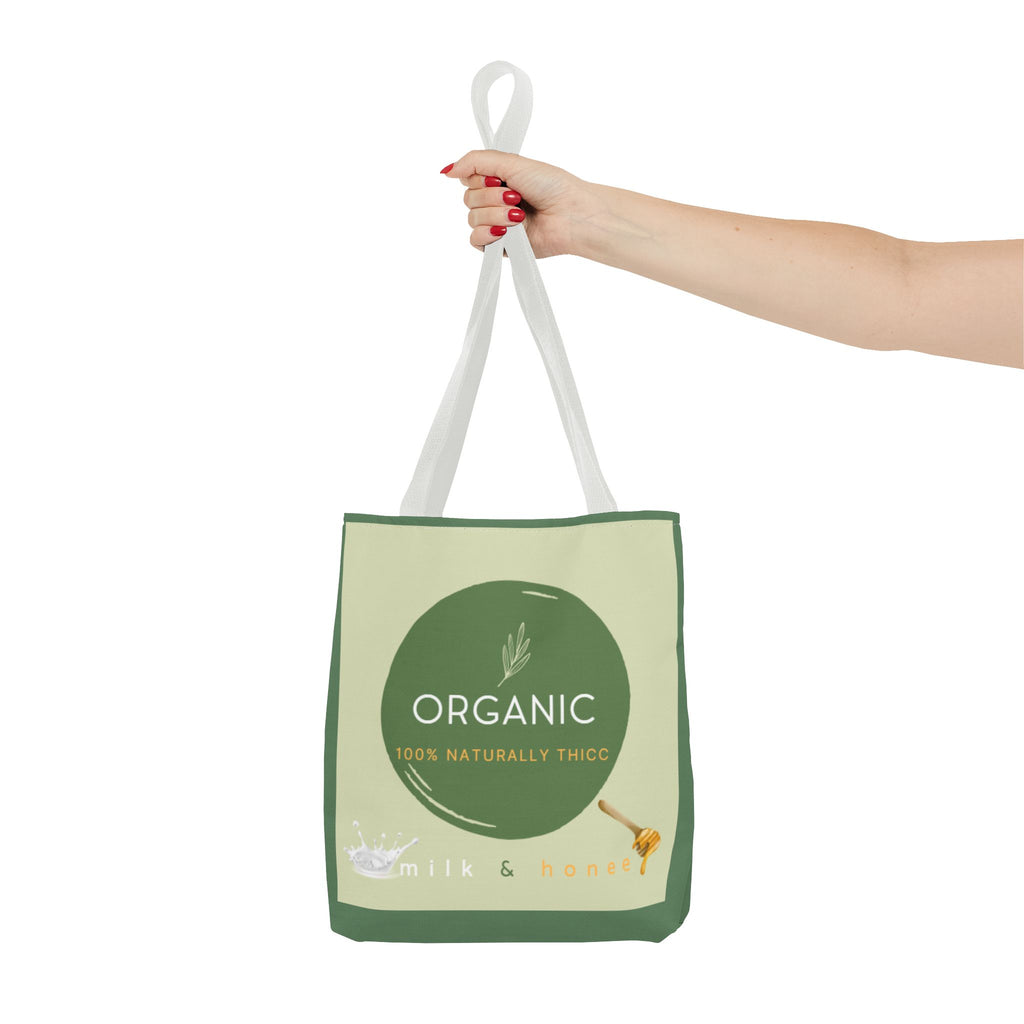 ALT Organic Milk & Honee Tote Bag — Natural, Eco-Friendly Market Tote