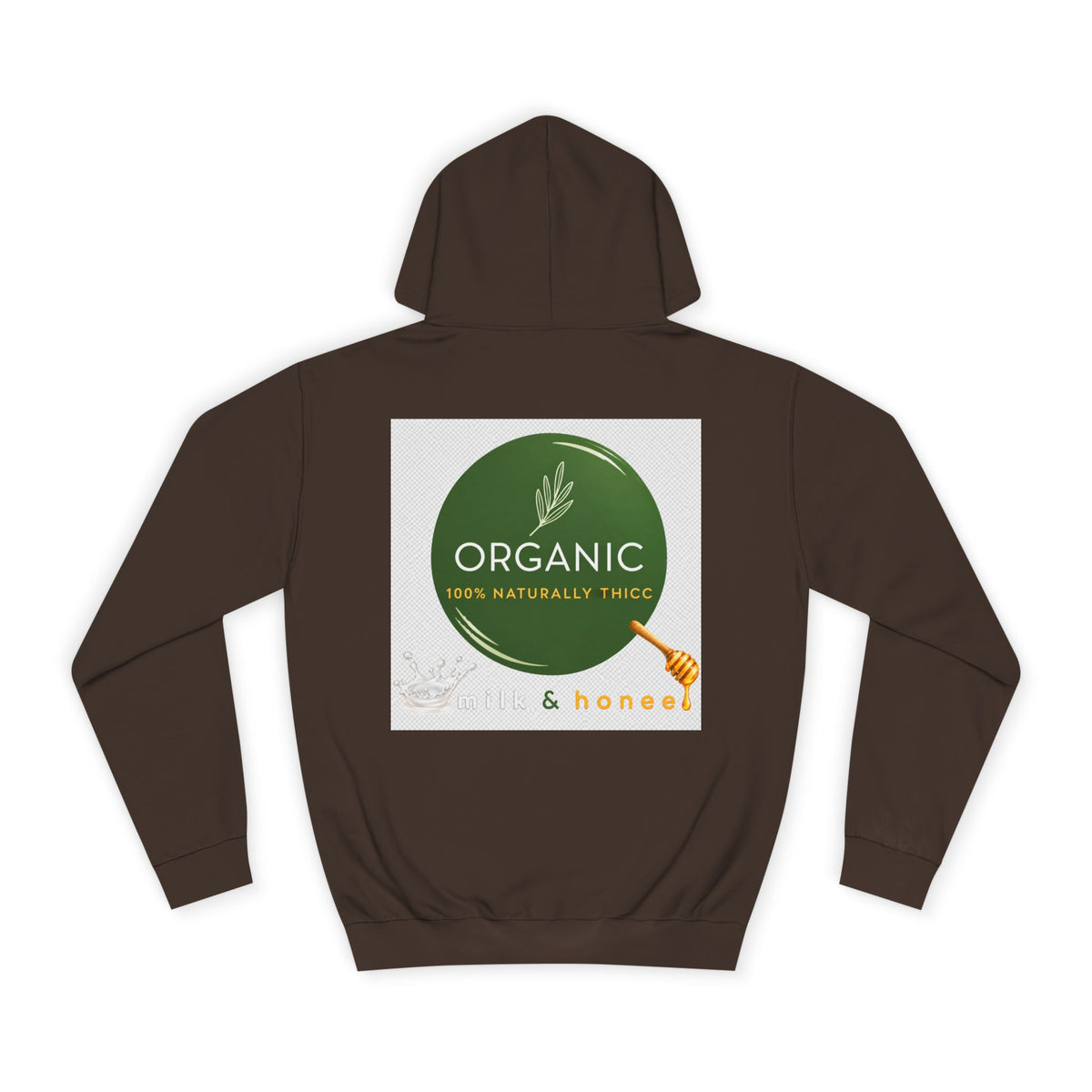 M&H Hoodie — "Thicc" Graphic College Pullover