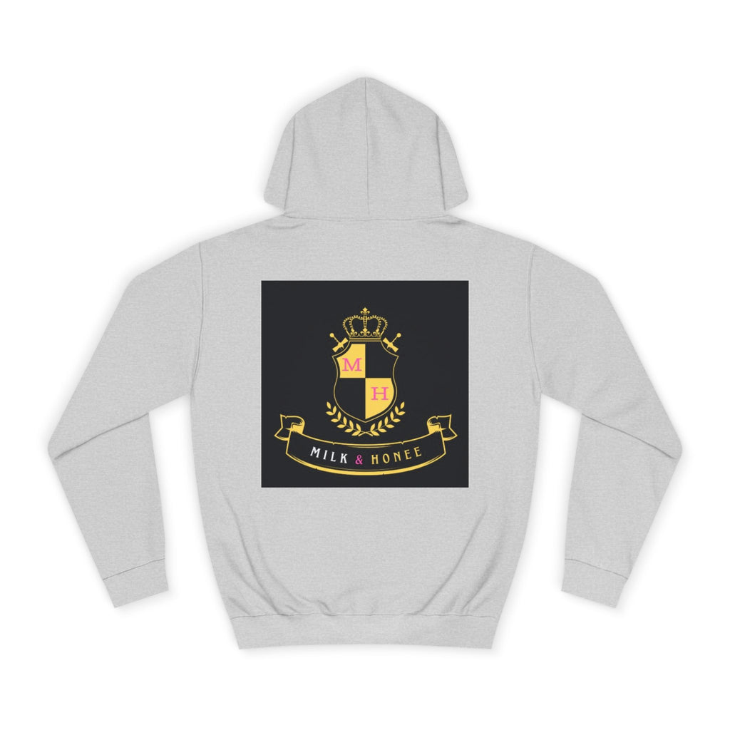 M&H Hoodie — "QUEEN'S CREST" Graphic College Pullover