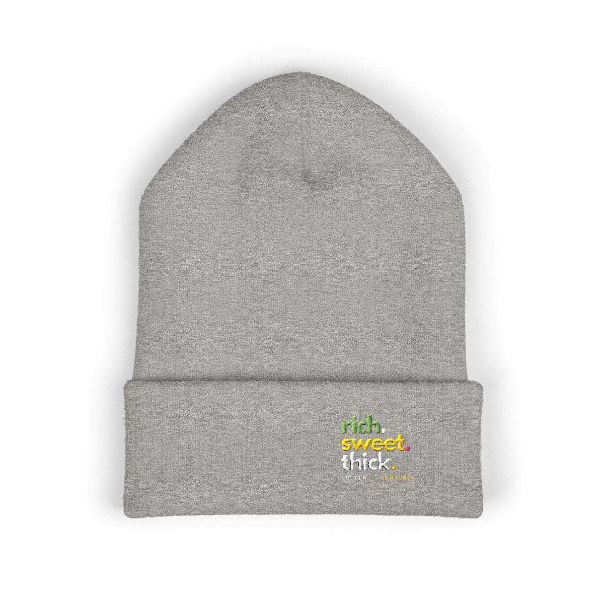 RICH SWEET THICK 2 Cuffed Beanie — Classic Knit Winter Hat