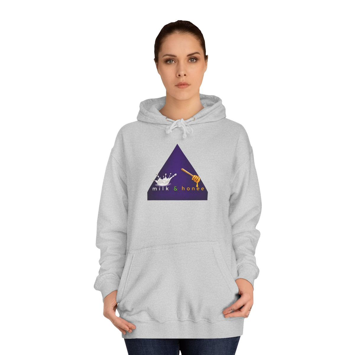 "Rich Sweet Thick" Graphic College Pullover