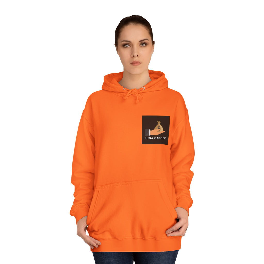 College Hoodie — Retro 'Watch n Learn Rose' Graphic Pullover
