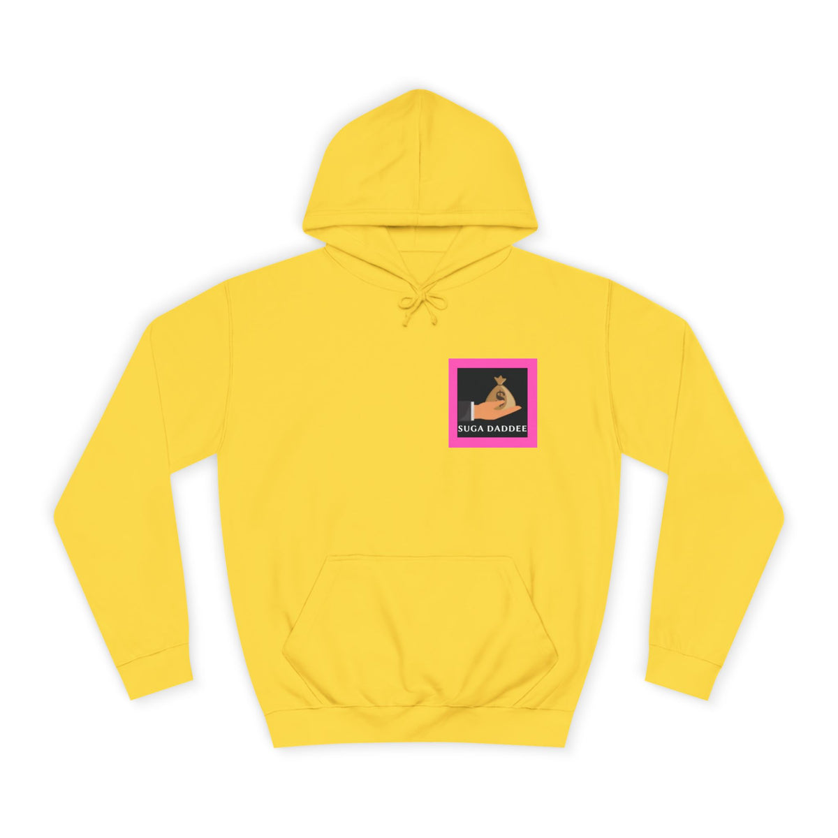 College Hoodie — Retro Neon 'Royale' Graphic Pullover