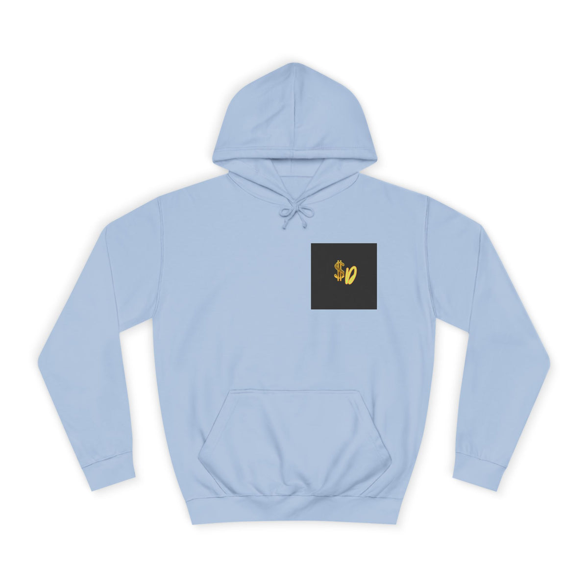 College Hoodie — Retro 'Kiss' Graphic Pullover