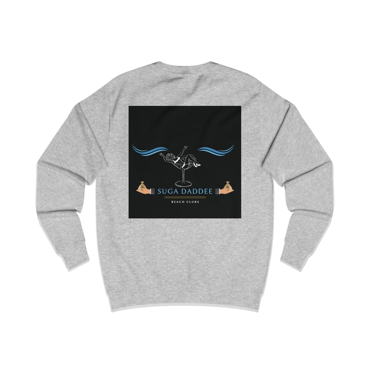 Suga Daddee Beach Sweatshirt — Graphic Luxe Crewneck