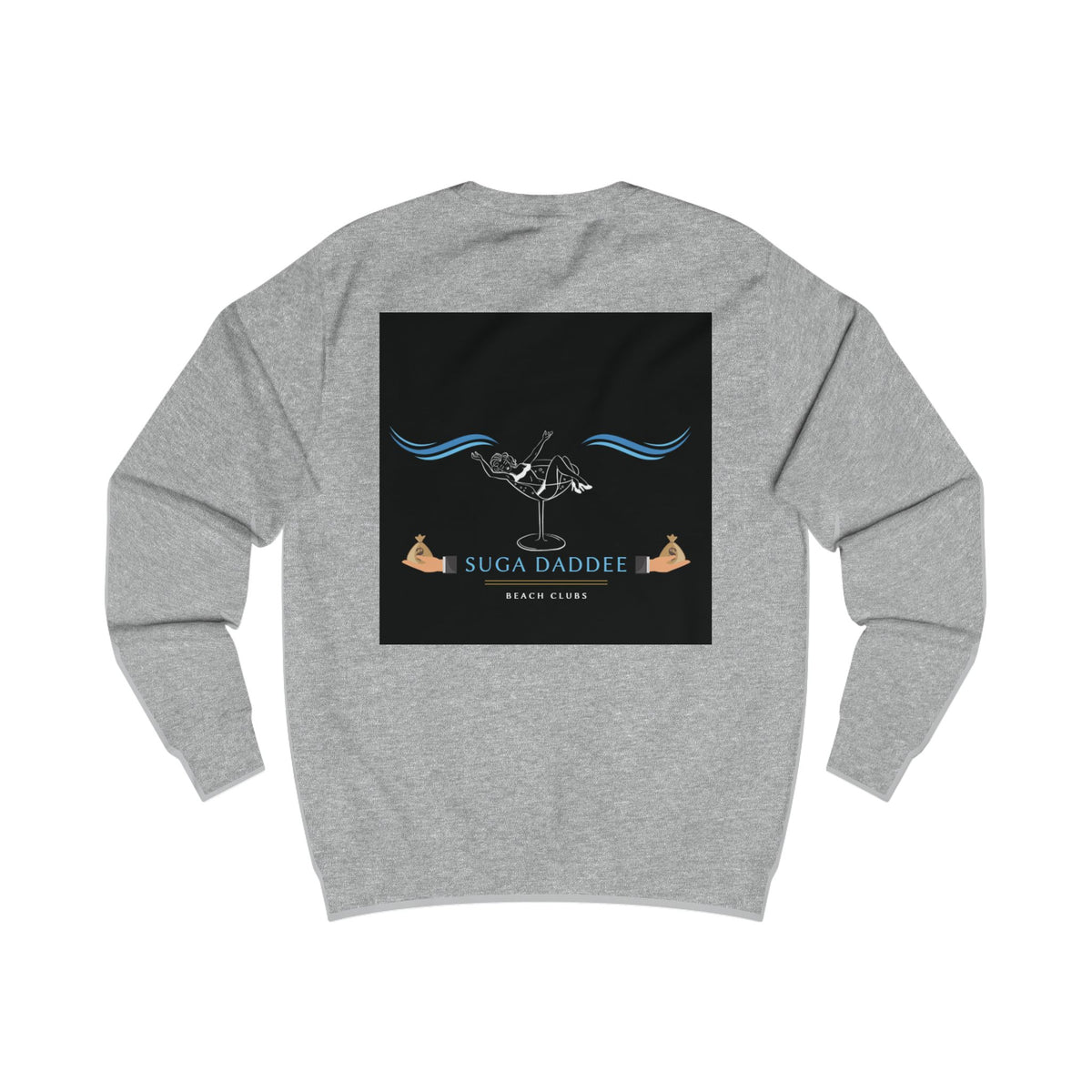 Suga Daddee Beach Sweatshirt — Graphic Luxe Crewneck