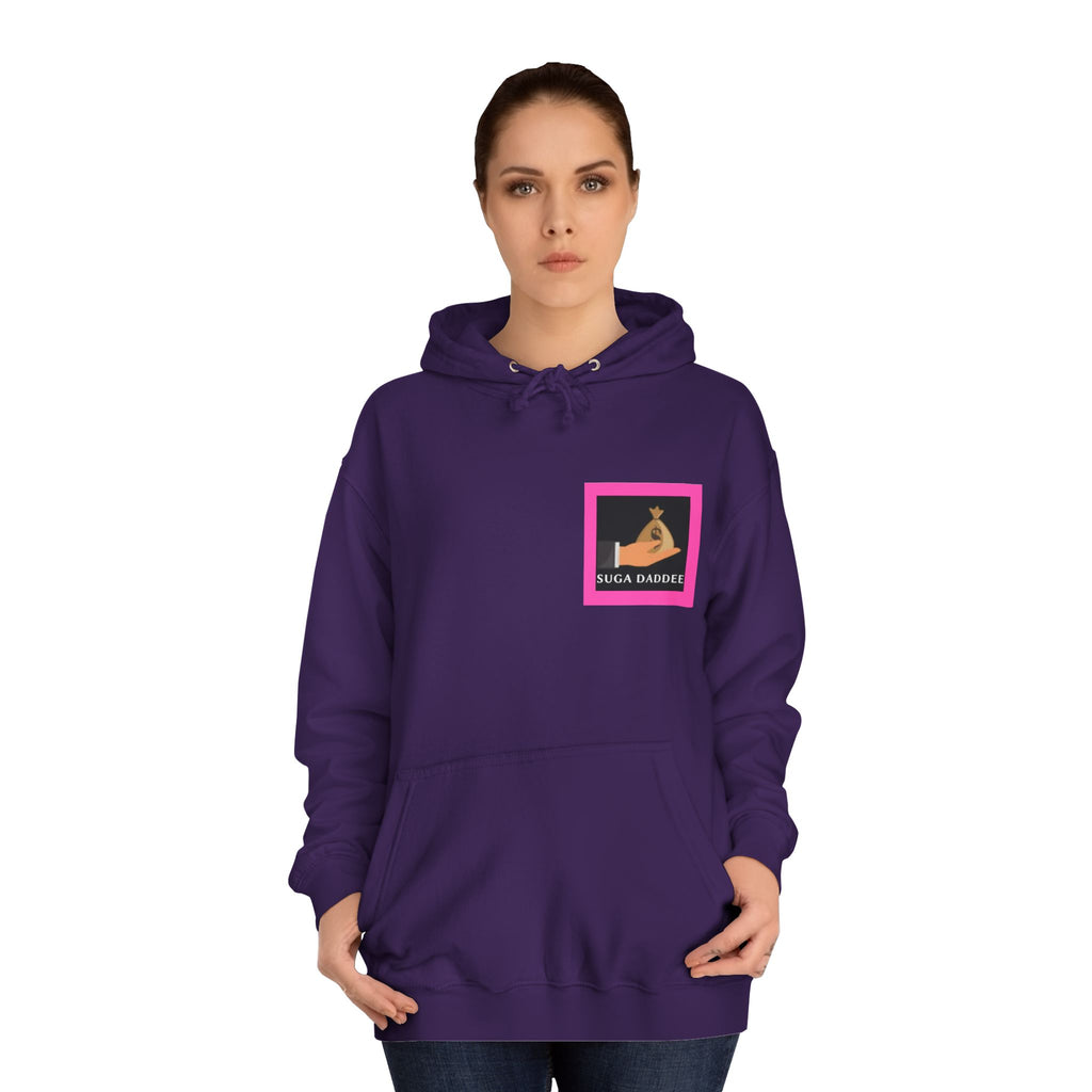 College Hoodie — Retro Neon 'Royale' Graphic Pullover